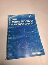 1976 MAZDA 808 (1300) WORKSHOP MANUAL,  JAPAN  picture