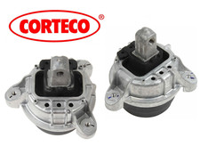 For BMW 528i 2.0L Engine Motor Mount Hydraulic Lt & Rt 2pcs Corteco OEM 12-16 picture