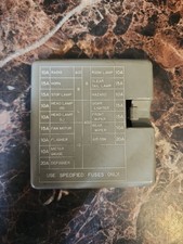 Datsun 280zx Interior Fuse Box Cover Gray 1982 83 picture