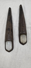 1942-1946 Chevrolet GMC TRUCK Large Headlight Marker Light Bezels & Glass Lenses picture