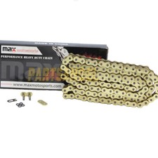 Gold 520x104 O-Ring Chain & Master Link for 1987-2006 Yamaha Banshee 350 YFZ350 picture