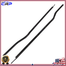 2PCS For 1989-1998 Chevrolet Tracker 2-Door Outer Weather Strips 83820-65A00 picture