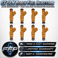 8X OEM Bosch Fuel Injectors 0280155710 Ford 4.6L 5.0L V8 Jeep 4.0L EV1 New picture