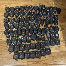 HUGE LOT of 84 OEM REMOTES GM Hyundai Ford Toyota Nissan key fobs  all OEM rare  picture