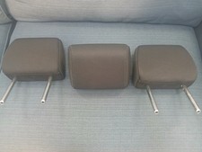 2013-2016 Mazda CX-5 Rear Headrest 3pc Set Left Right Center Black Cloth OEM picture