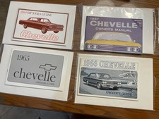 1964,1965,1966,1967 Chevelle  Owners Manuals - First Editions picture