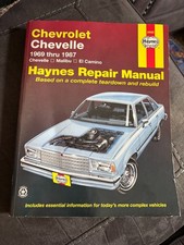 Chevrolet Chevelle 1969-87 Haynes Repair Manual-Base 24020 picture