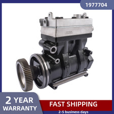 1977704 twin-cylinder Air Brake Compressor for Paccar 1696200 /1805490/1805393 picture