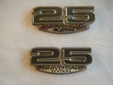 Mopar Chrysler 25th Anniversary Edition Town & Country door emblem badge OEM (2) picture