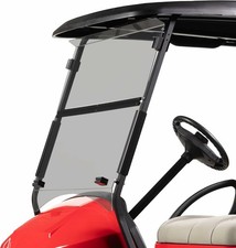 Columbia Par Car (1996-Up) Tinted Fold Down Golf Cart Windshield - US Made picture