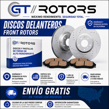 [DELANTEROS] Discos y pastillas de freno para Toyota Highlander Sienna RX350 NX picture