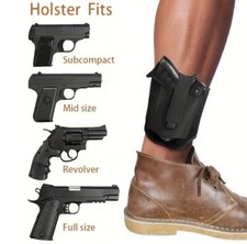 Ankle Holster for Concealed Carry | Universal Fit, For All Handguns/Pistols picture