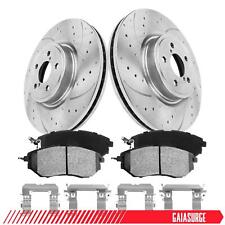 316MM Front Disc Brake Rotors + Ceramic Pads for Subaru Forester Legacy Outback picture