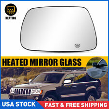 Left LH Side Mirror Glass Heated For 2005-2010 Jeep Grand Cherokee 5142875AA picture