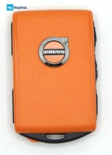 Single Used OEM Volvo Keyless Entry Smartkey Remote Black/Orange YGOHUF8423MS picture