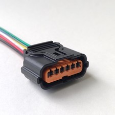 6-Pin Parking Distance Sensor Connector Plug For Hyundai Ioniq 17-20 &Kona 18-21 picture