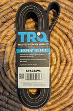 This is a TRQ Heavy Duty 8-Rib EPDM Serpentine Belt (Part #BPA03695) picture