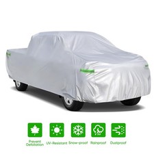 Full Pickup Truck Cover XL 264 inch Breathable Waterproof Sun UV Heat Resistant picture