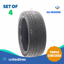 Set of (4) Used 275/45R22 Continental CrossContact LX20 108V - 7-9/32 (1BK2A) picture
