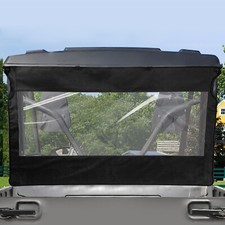 78637 UTV Soft Rear Windshield For CFMoto Uforce 800 / Yamaha Rhino 450 600 700 picture