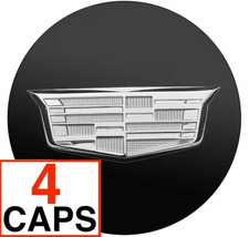 4x Factory OEM Cadillac Escalade ESV Wheel Center Caps Genuine Original 19333201 picture