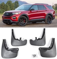 For 20-Up Ford Explorer Front Rear Set OE Fitment Splash Mud Guards Flaps Kit  picture