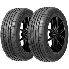 (QTY 2) 175/55R15 Summit Ultra Max AS 2.0 77H SL Black Wall Tires picture