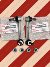 (4881004010 + 4882004020) Toyota Genuine Front LH&RH Stabilizer Bar Links w/nuts picture