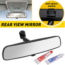 Universal Inner Inside Interior 8 Inch Rearview Rear View Mirror w/Adhesive Kit picture