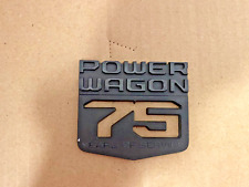 OEM 2021 Dodge Ram 2500 Power Wagon  75th Anniversary C Pillar Emblem picture