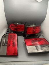96-00 Honda Civic Si EM1 EX Taillights Tail Lights Set Coupe Aftermarket Tinted picture
