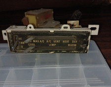 1971 -  1974 Dodge Plymouth Mopar Heater / Air conditioning Temperature Controls picture