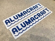 Alumacraft Vintage Fishing Boat Decal 12