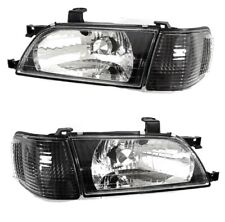 Fit For 97 99 Toyota Tercel JDM Chrome Crystal Headlights Lamps LH RH picture