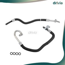 2pcs 17222245358 Inlet & Outlet Engine Oil Cooler Lines For BMW E90 E91 E92 335i picture
