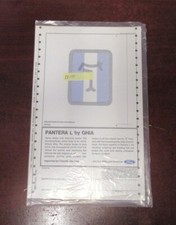 1973-74 DeTomaso Pantera NEW Window Sticker picture