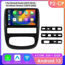 For Renault Duster,Nissan Terrano 3 2014-2022 Carplay Stereo Radio Android13 GPS picture