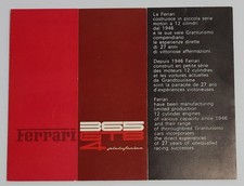 FERRARI 72/73 365 GTB4 OEM brochure original picture