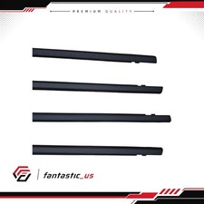 NEW 4PCS Window Weatherstrip Molding TrimFor Honda Civic Sedan 2016 -19 USA picture