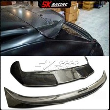 Forged Carbon/Carbon Fiber Rear Spoiler Roof Wing Fits For Audi Q8 SQ8 2019-2023 picture