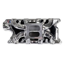 Edelbrock 7521-CP RPM Air-Gap Chrome Intake Manifold for Small-Block Ford picture