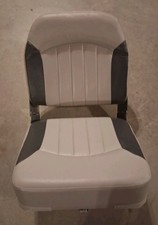 Foldable Cushioned Boat Seat With Snap Closure Includes Swivel Seat Mount... picture