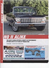 1962 - 1975 CHEVROLET CHEVY II NOVA HISTORY 6 PG ARTICLE CHEVY MUSCLE picture