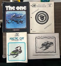 Clymer Arctic Cat Snowmobile 1974-1977 Service Repair Shop Manual/Bundle picture