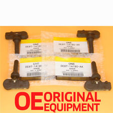 Set of 4 Genuine For Ford Motorcraft Tire Pressure Sensor TPMS OEM DE8T-1A180-AA picture