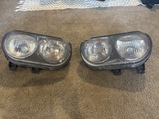 OEM 08-14 Dodge Challenger Halogen Headlights LH RH Pair 5028777AA 5028776AA picture