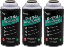 ZeroR® 3 Cans for AC Recharging R 134a Refrigerant Replacement Cans 3 Pack picture