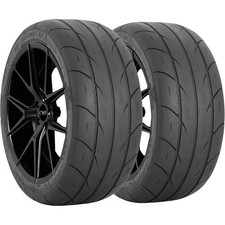(QTY 2) P305/45R17 Mickey Thompson ET Street S/S SL Black Wall Tires picture
