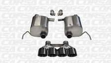 Corsa 14762BLK Xtreme Exhaust System Valve-Back for 14-19 Chevy Corvette C7 6.2L picture