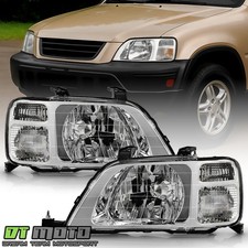 For 1997 1998 1999 2000 2001 Honda CRV Headlights Headlamps Lights Left+Right picture
